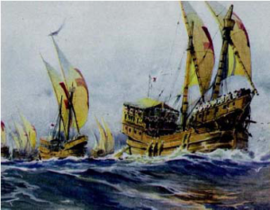Križiacke lode sa používali nielen na prepravu rytierov do Orientu, ale aj na zaistenie Stredozemného mora